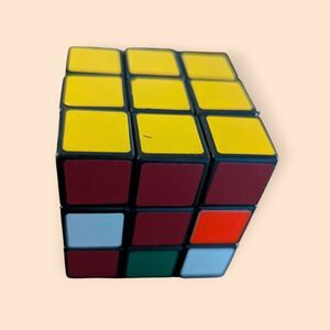 Rubiks Cube Puzzle Color Action Game 3X3 Classic Toy Mind Bender Scramble